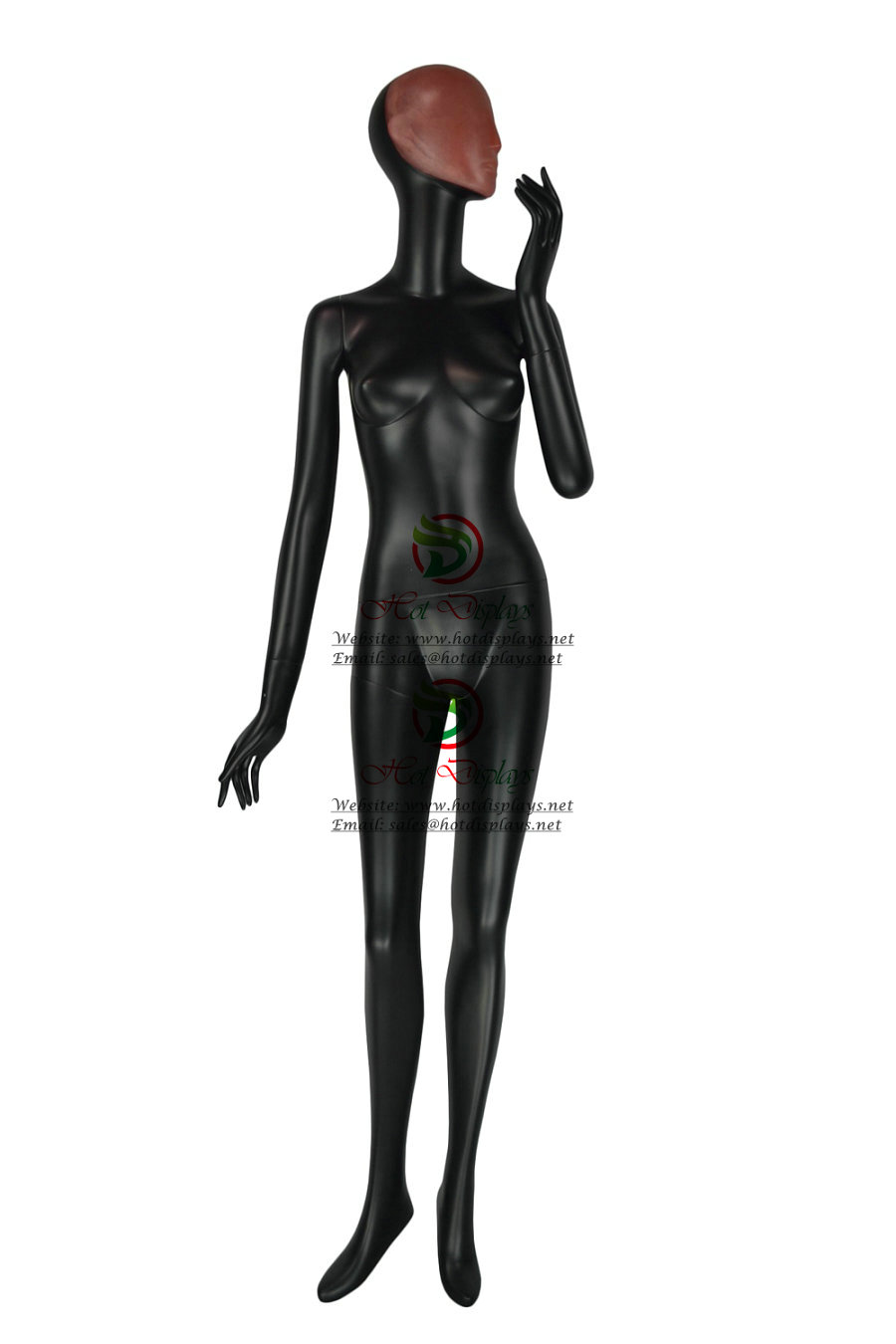 Female Full Body Fiberglass Mannequins with Changing Faces Shields MAF-F3-0102