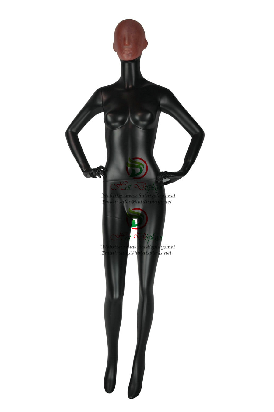 Fiberglass Female Full Body Mannequins with Changing Faces Shields MAF-F3-0103