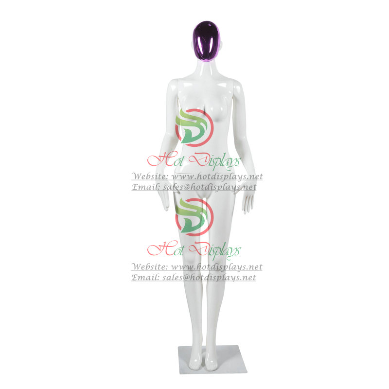 Chrome Changing Faces Shelds Female Full Body Plastic Mannequin Wholesale ABS Painting Dummy Cheap China Model MAF-F1-QJ2503