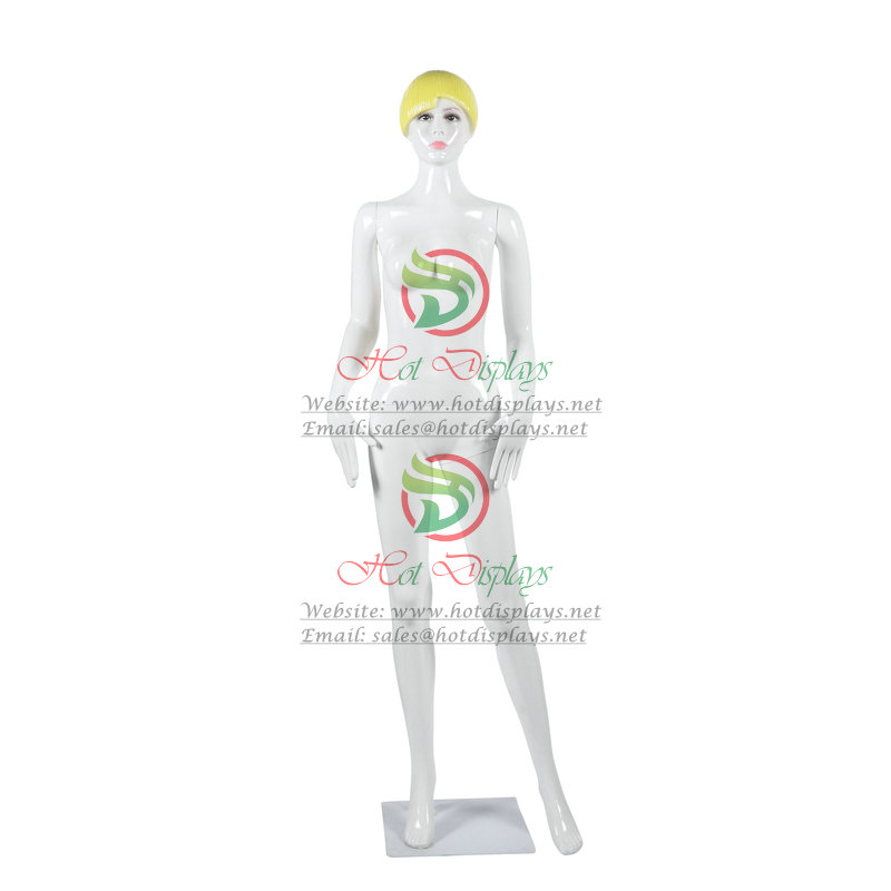 Cheap Female Full Body Plastic Mannequin ABS Painting Dummy Wholesale China Stock Model Djibouti Kenya Tanzania MAF-F1-SK05