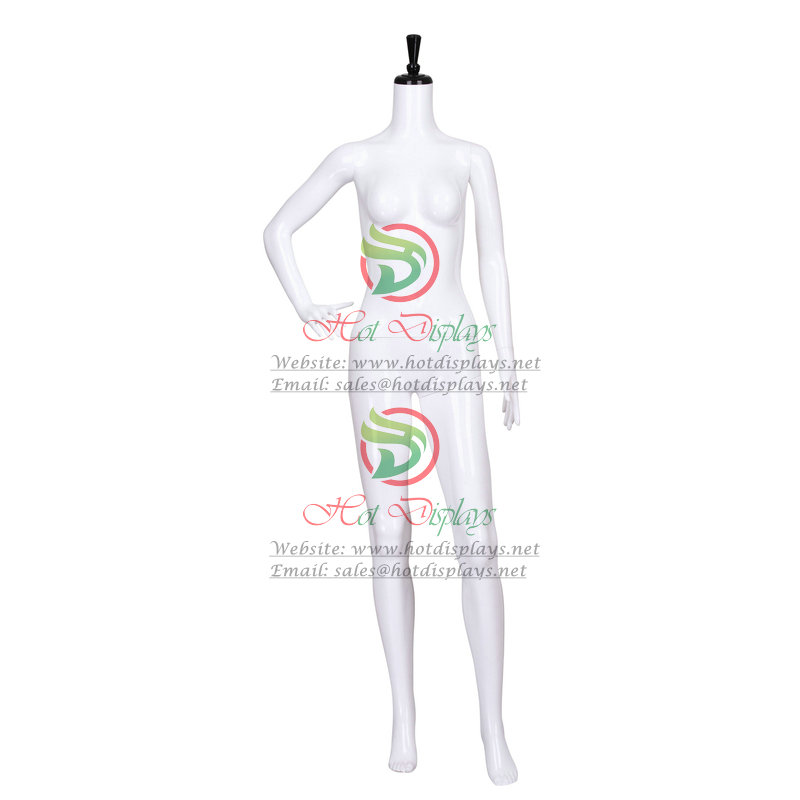 China Cheap Female Headless Plastic Mannequin ABS Painting Dummy Wholesale Stock Model Grenada Barbados Trinidad and Tobago MAF-F1-R11