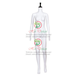 China Cheap Female Headless Plastic Mannequin ABS Painting Dummy Wholesale Stock Model Virgin Anguilla Aruba Cayman MAF-F1-R12