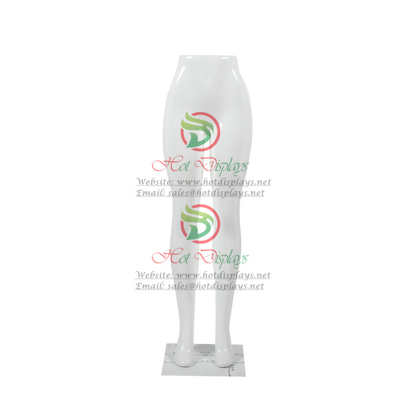 Big Size Female Plastic Mannequin ABS Glossy Painting Fat Woman Leg Torso Pants Trousers Dummy MAF-H3-FP3