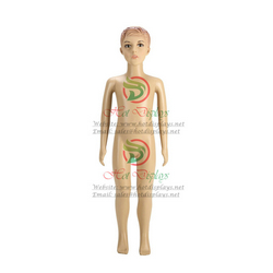 Cheap Children Full Body Plastic Mannequin Kid Make Up ​Cosmetic Dummy PE Skin Teenage​ Model MAC-F1-D2D05