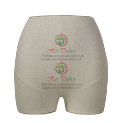 Wholesale Window Display Fabric Female Underwear Mannequin Stock Hip Display Lingerie Torso China Cheap Ladies Briefs Model MAF-H4-L15 Linen