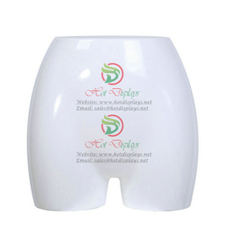 Wholesale Female Underwear Display Hip Torso ABS Glossy Painting Lingerie Shop Mannequin Sexy Ladies Briefs Plastic Model MAF-H4-L15 White