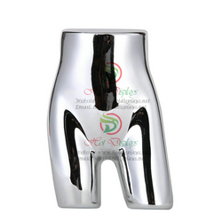 Chrome Female Underwear Plastic Mannequin China ABS Cheap Sexy Ladies Briefs Model Stock Hip Display Lingerie Torso MAF-H4-L20 Silver
