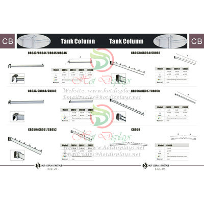 Custom Store Fixtures Clothes Racks Display Shelves in Sri Lanka Maldives Iraq Iran Syria Palestine P29 Tank Column