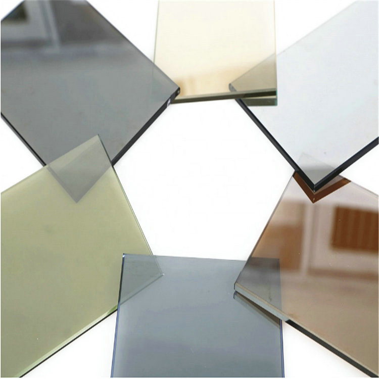 OEM Tinted Glass Window and Door Tempered Glass Custom Curtain Walls Reinforeced Glass