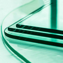 Baffle Glass Balcony Patio Safety Glass Guangdong Factory Custom Tempered Glass