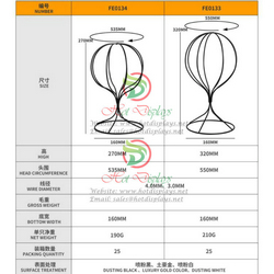 Iron Wire Hat Display Racks FE0133